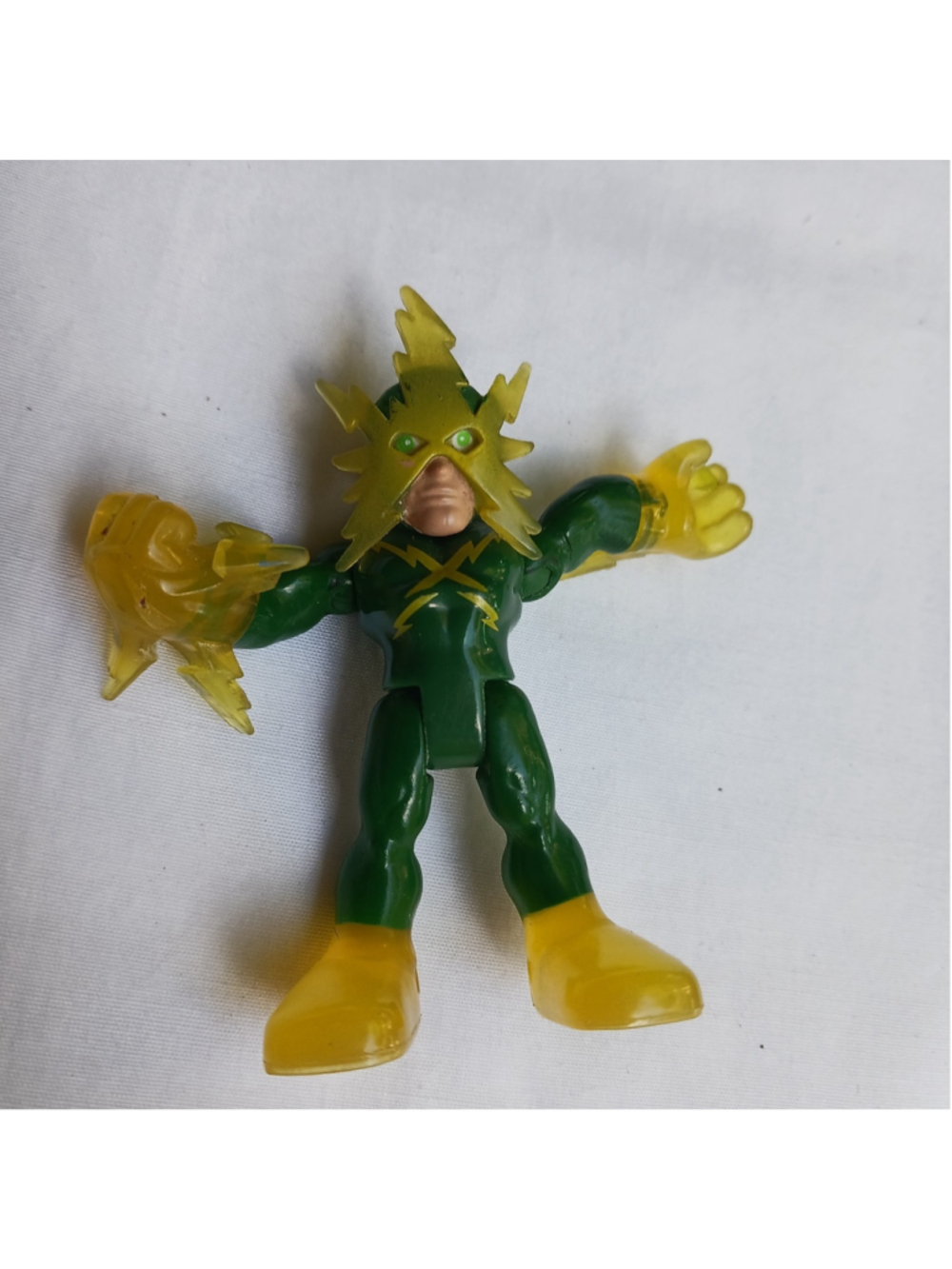 Playskool Marvel Super Hero Adventures POWER UP! ELECTRO figure
